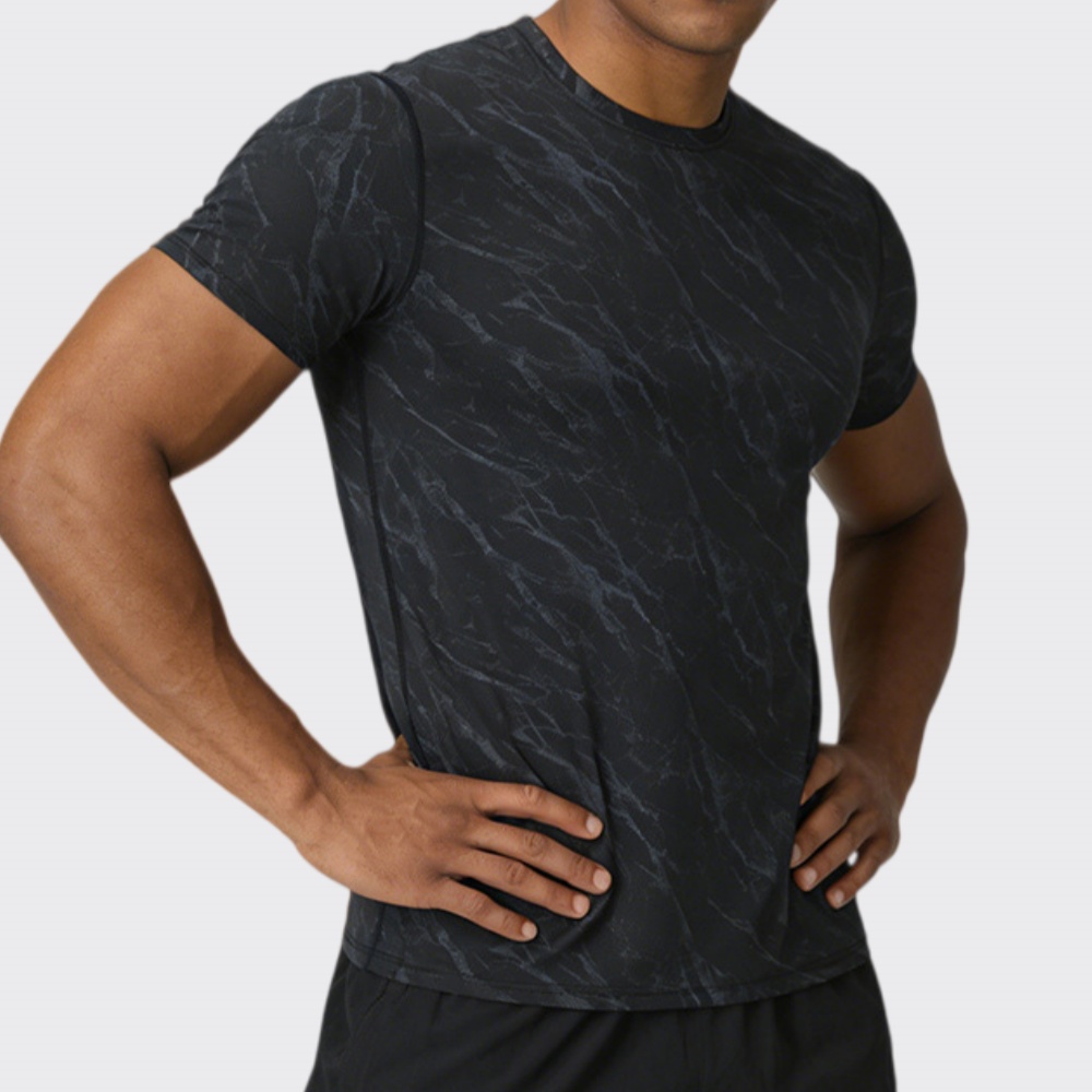 T Shirt Tight Fit - Camiseta deportiva de secado rápido para