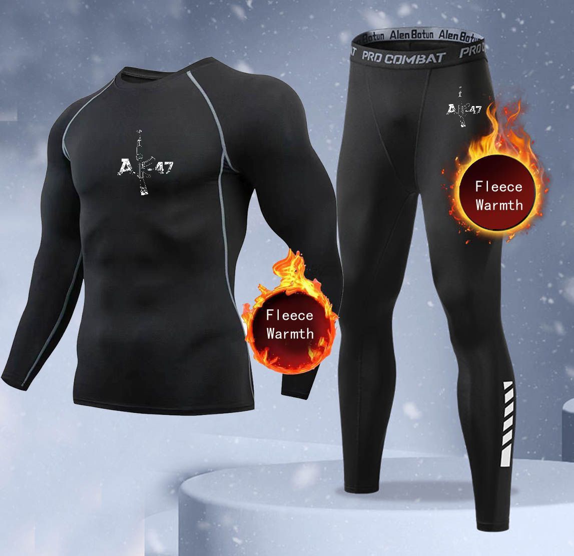 Thermal Long John - Nuevo conjunto de ropa interior térmica