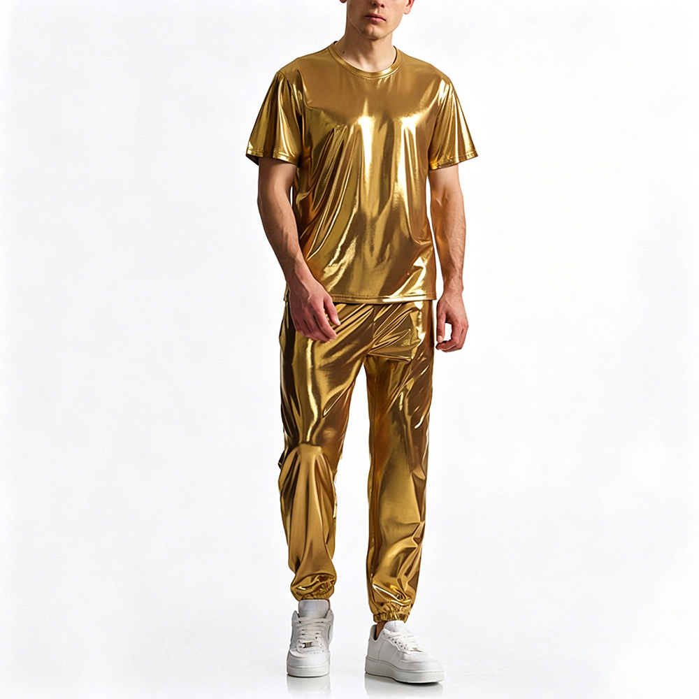 T Shirt Tight Fit - Conjunto de camiseta ajustada de manga