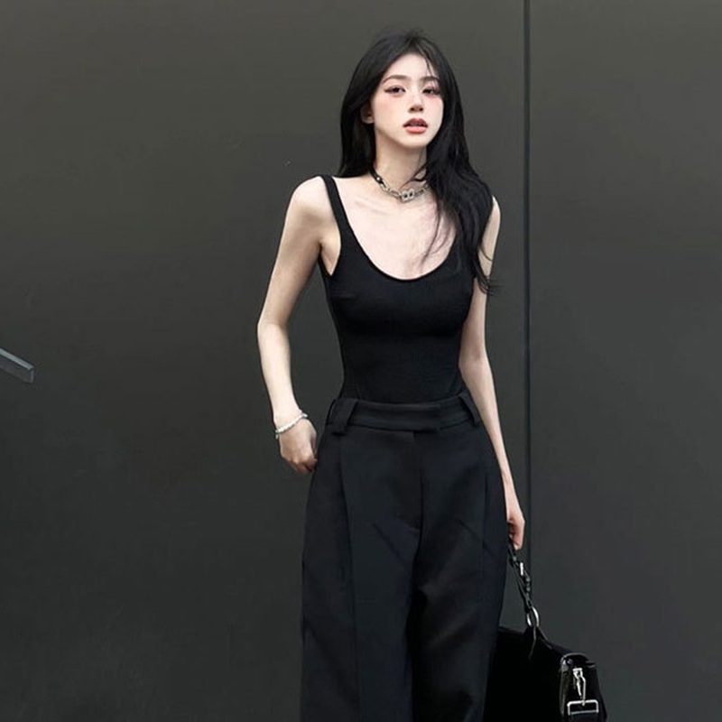 Body negro con tiras, mono Sex - Suspender Tank Top reseña y precio