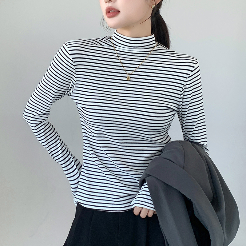 Camiseta Clásica a Rayas para  - Base Layer Top reseña y precio