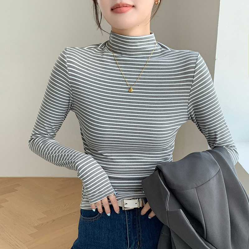 Camiseta Clásica a Rayas para  - Base Layer Top reseña y precio