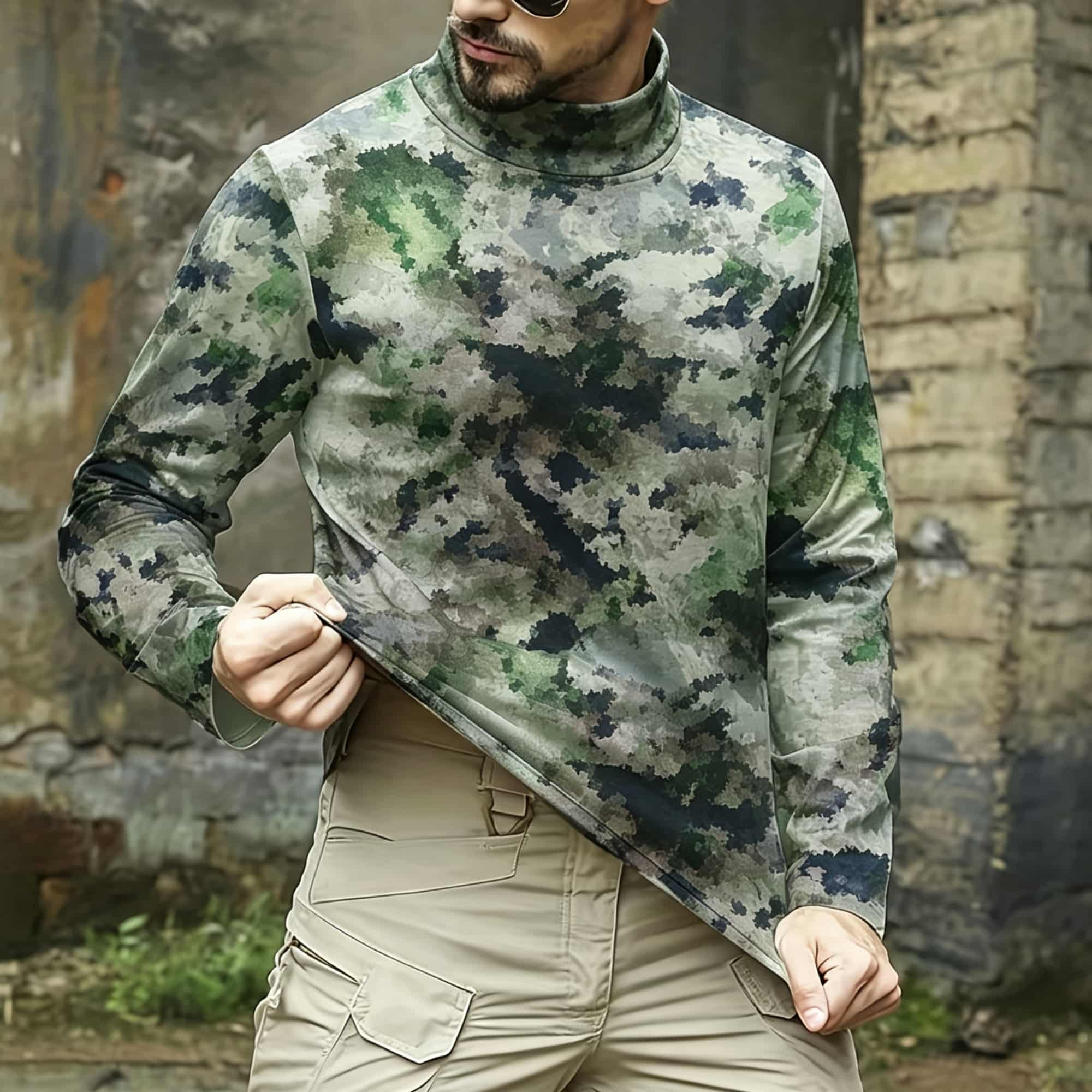 Camiseta de manga larga con cu - Base Layer Top reseña y precio