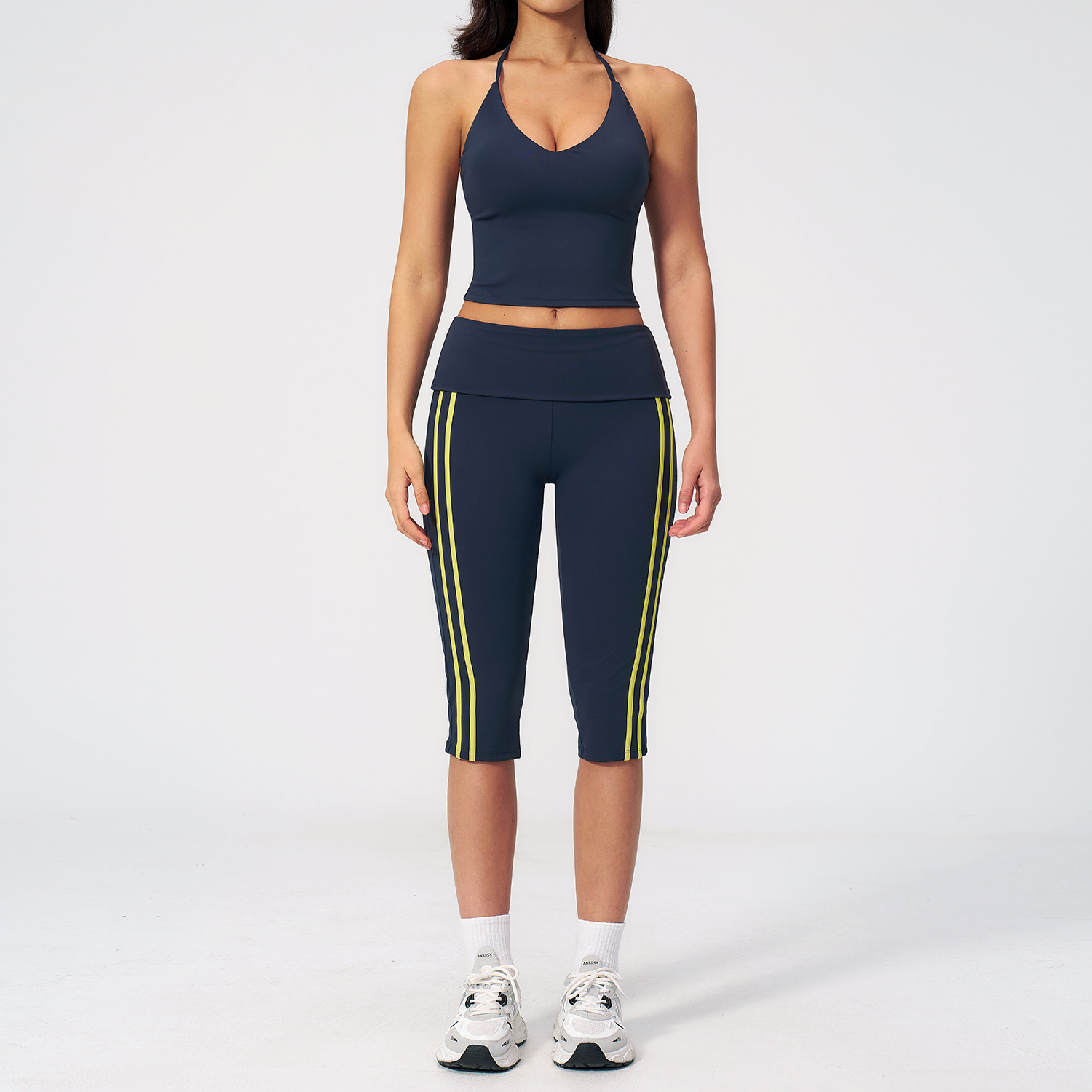 Conjunto de Yoga de 2 Piezas p - Compression Shorts Athletes reseña y precio