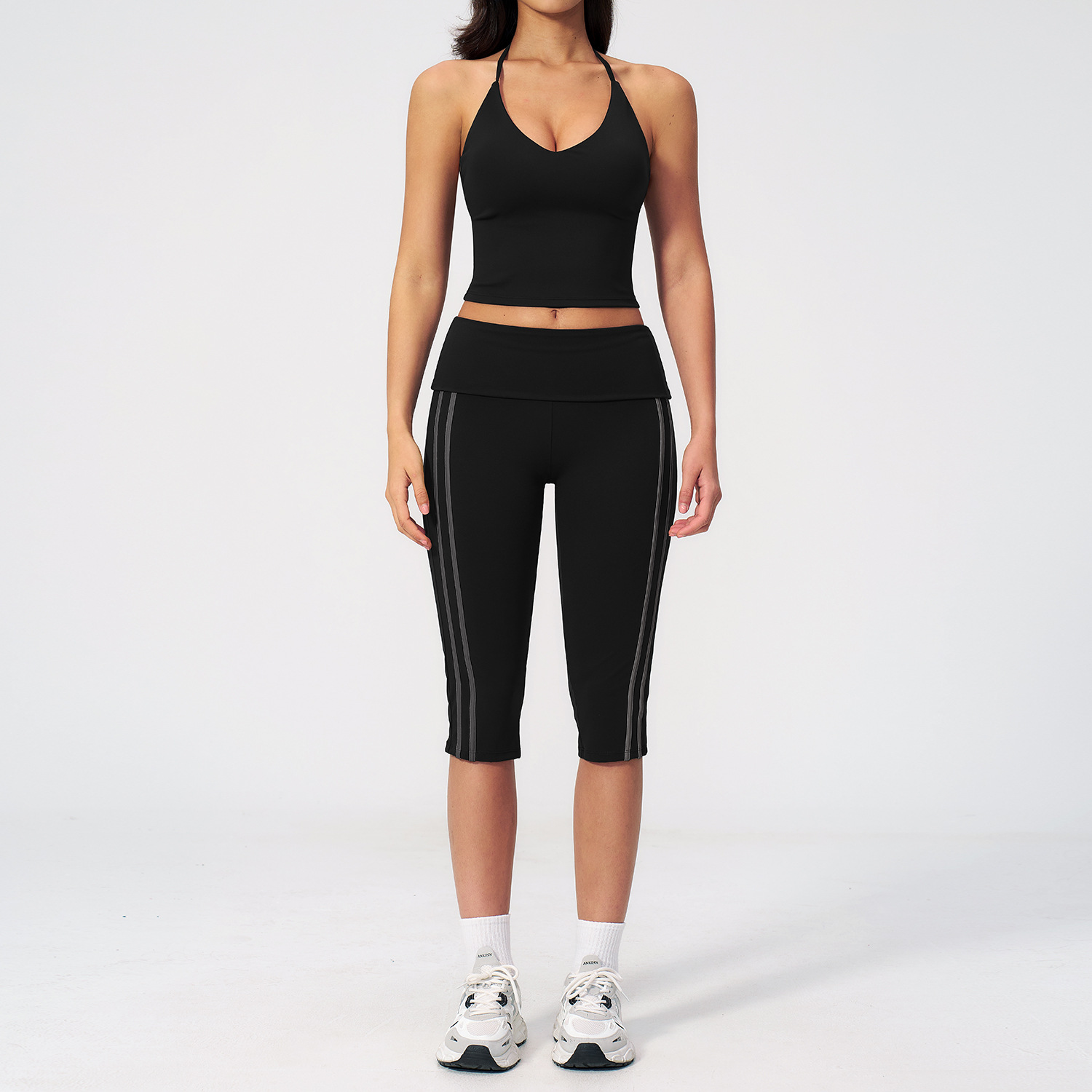 Conjunto de Yoga de 2 Piezas p - Compression Shorts Athletes reseña y precio